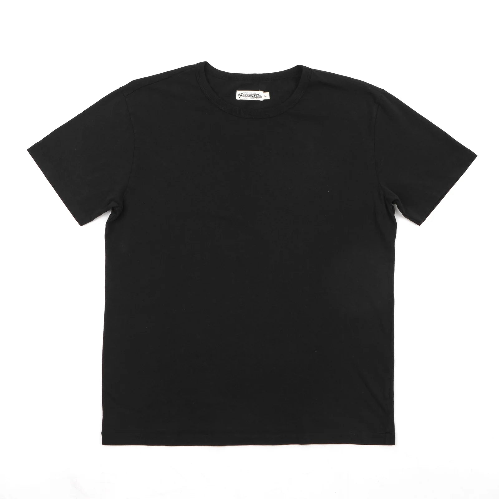 Freenote Cloth - 9 Ounce Pocketless T-Shirt - Black - City Workshop Men's Supply Co.