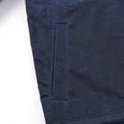 Freenote Cloth - RJ-1 Riders Jacket Waxed Canvas Navy - City Workshop Men's Supply Co.