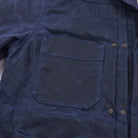 Freenote Cloth - RJ-1 Riders Jacket Waxed Canvas Navy - City Workshop Men's Supply Co.