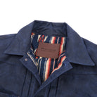 Freenote Cloth - RJ-1 Riders Jacket Waxed Canvas Navy - City Workshop Men's Supply Co.
