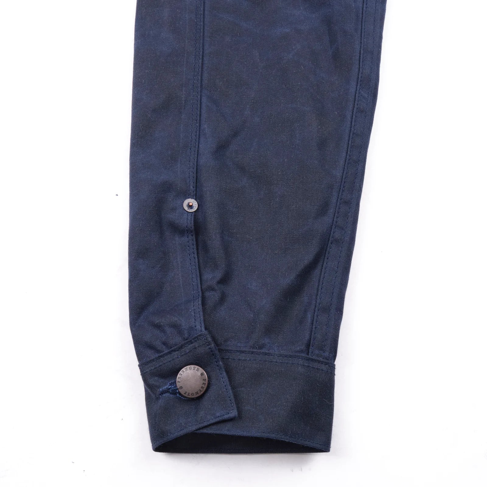 Freenote Cloth - RJ-1 Riders Jacket Waxed Canvas Navy - City Workshop Men's Supply Co.