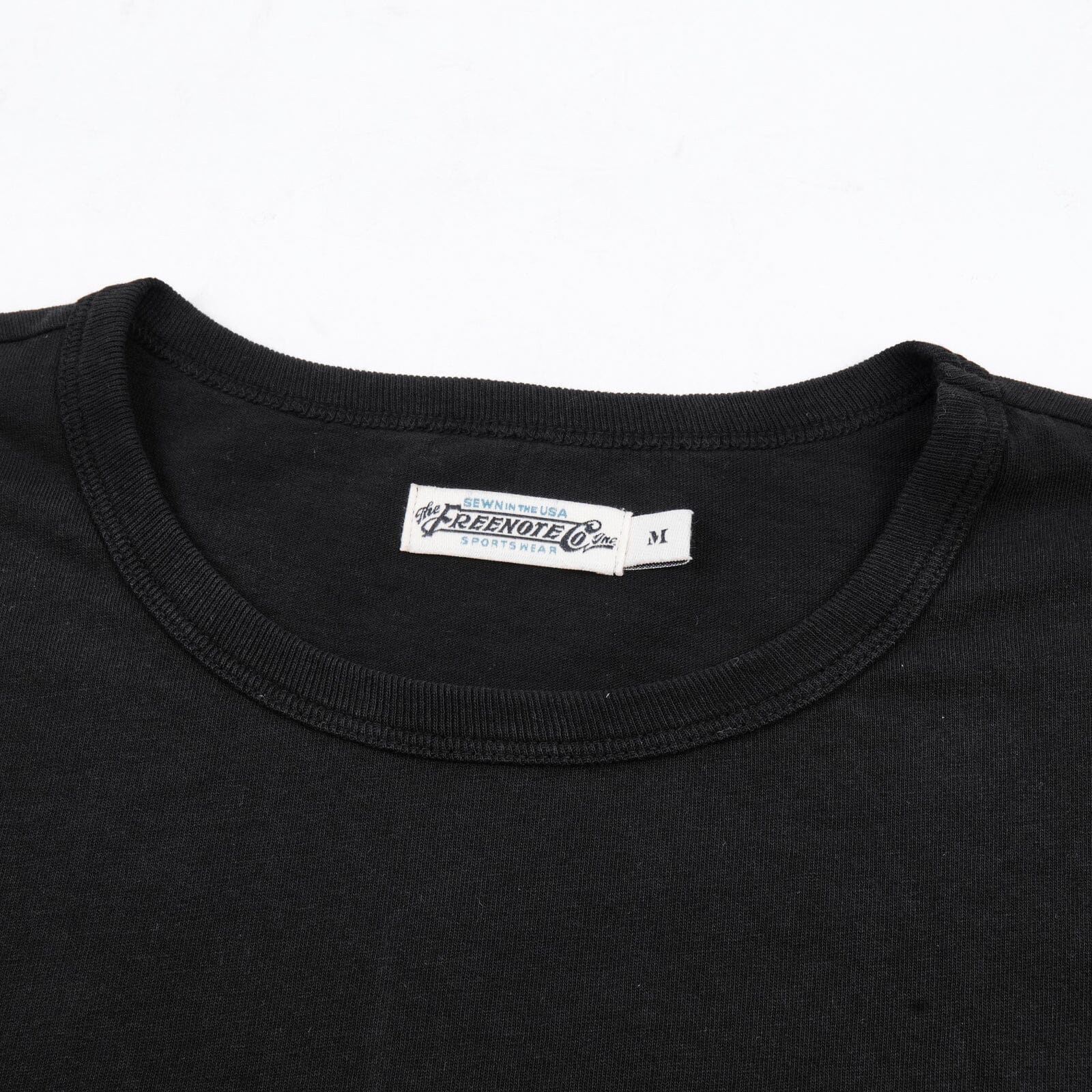 Freenote Cloth - 9 Ounce Pocket T-Shirt - Black - City Workshop Men's Supply Co.