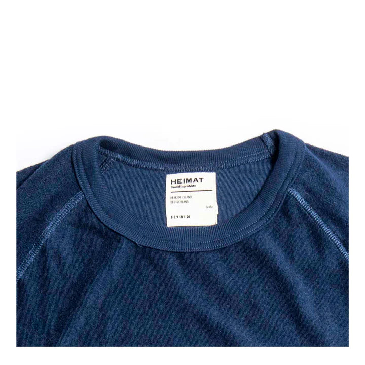 HEIMAT - Raglan Pocket T Shirt - Frotee Terry - Ink