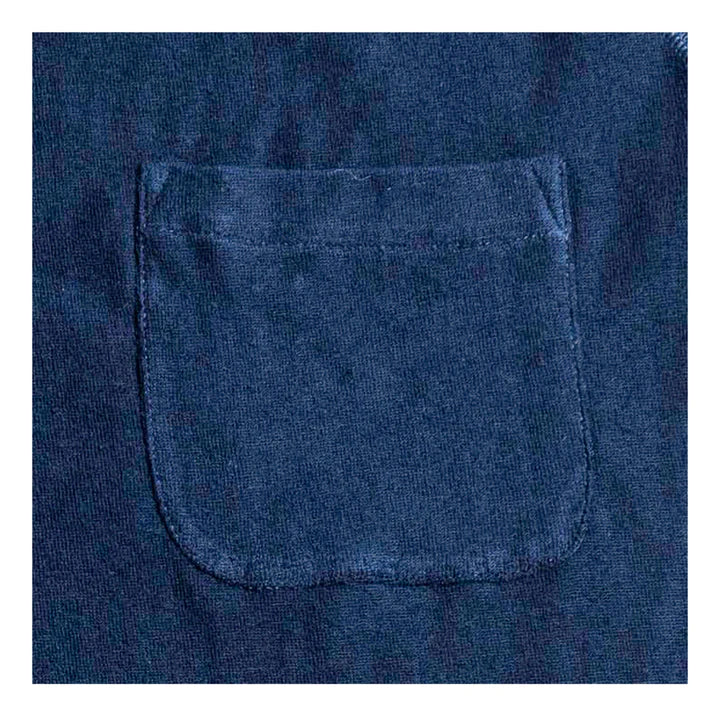 HEIMAT - Raglan Pocket T Shirt - Frotee Terry - Ink
