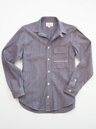 Blackthorn Denim - Hudson Work Shirt - High-Low Blue - City Workshop Men's Supply Co.