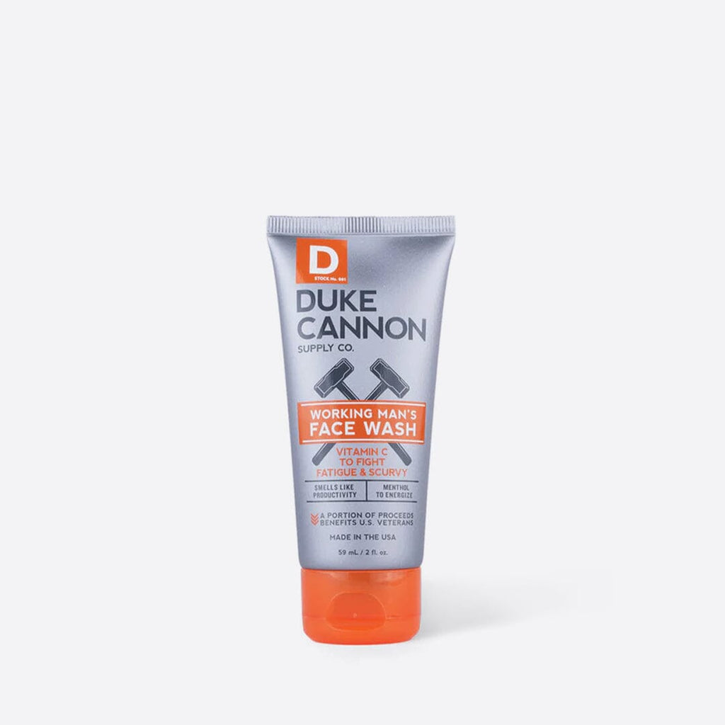 Duke Cannon - Working Man's FACE WASH - Travel Size - City Workshop Men's Supply Co.