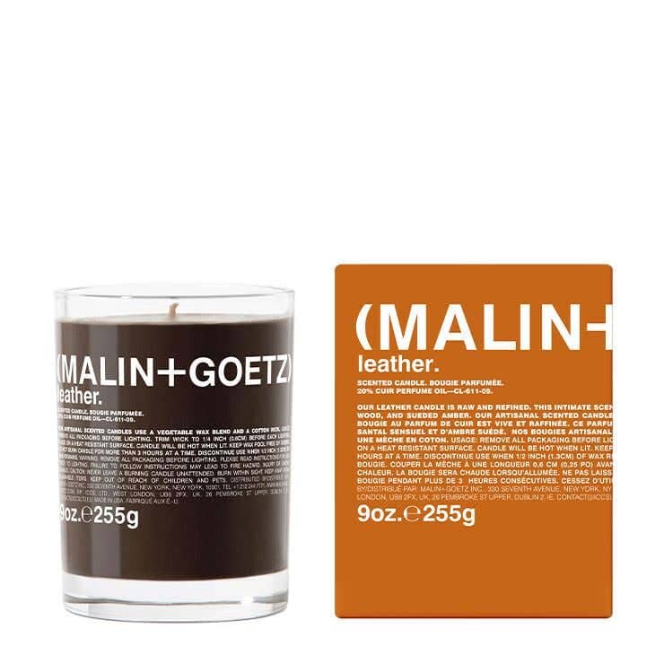 (MALIN+GOETZ) leather candle - City Workshop Men's Supply Co.