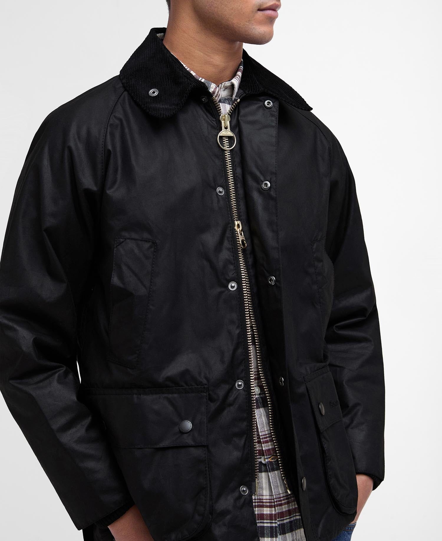 新品レア Barbour BEDALE SL 2LAYER BLACK 40 Barbour - Bedale® Waxed Jacket in Classic Black – City Workshop