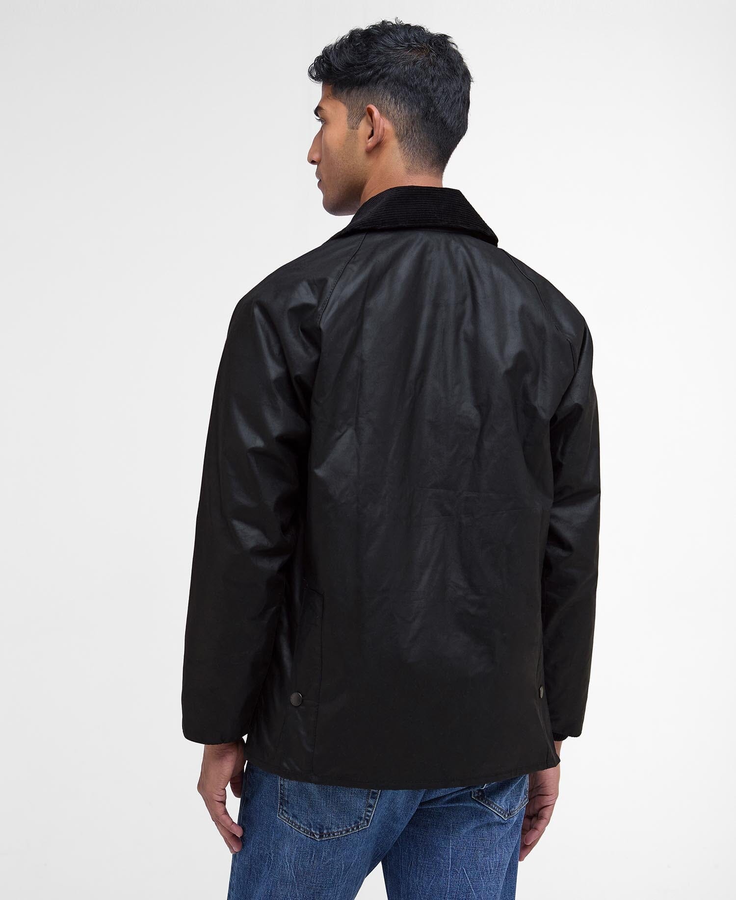 Barbour - Bedale® Waxed Jacket in Classic Black – City Workshop