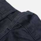 Iron Heart - IH-721 - 9oz Mercerised Selvedge Cotton Slim Tapered Chinos - Navy - City Workshop Men's Supply Co.