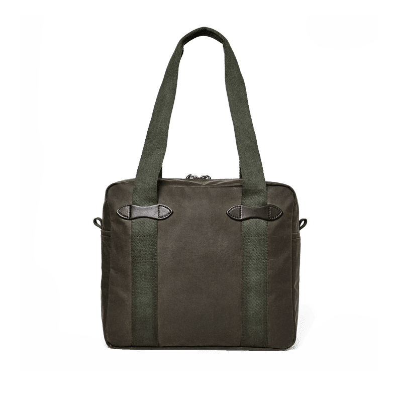Filson Tin Cloth Zipper Tote Bag in Otter Green City Workshop Men s Supply Co