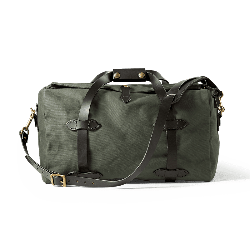 Filson Small Rugged Twill Duffle Bag Otter Green City Workshop Men s Supply Co