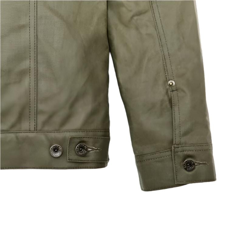 Filson - Tin Cloth Lined Cruiser Jacket in Military Green – City