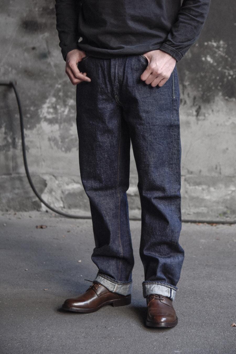 Full Count - 1101W - Straight Denim Indigo (One Wash) – City