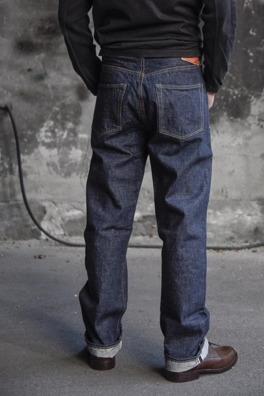 パンツ FULLCOUNT 1101W Straight Denim(One Wash) Full Count - 1101W - Straight Denim Indigo (One Wash) – City