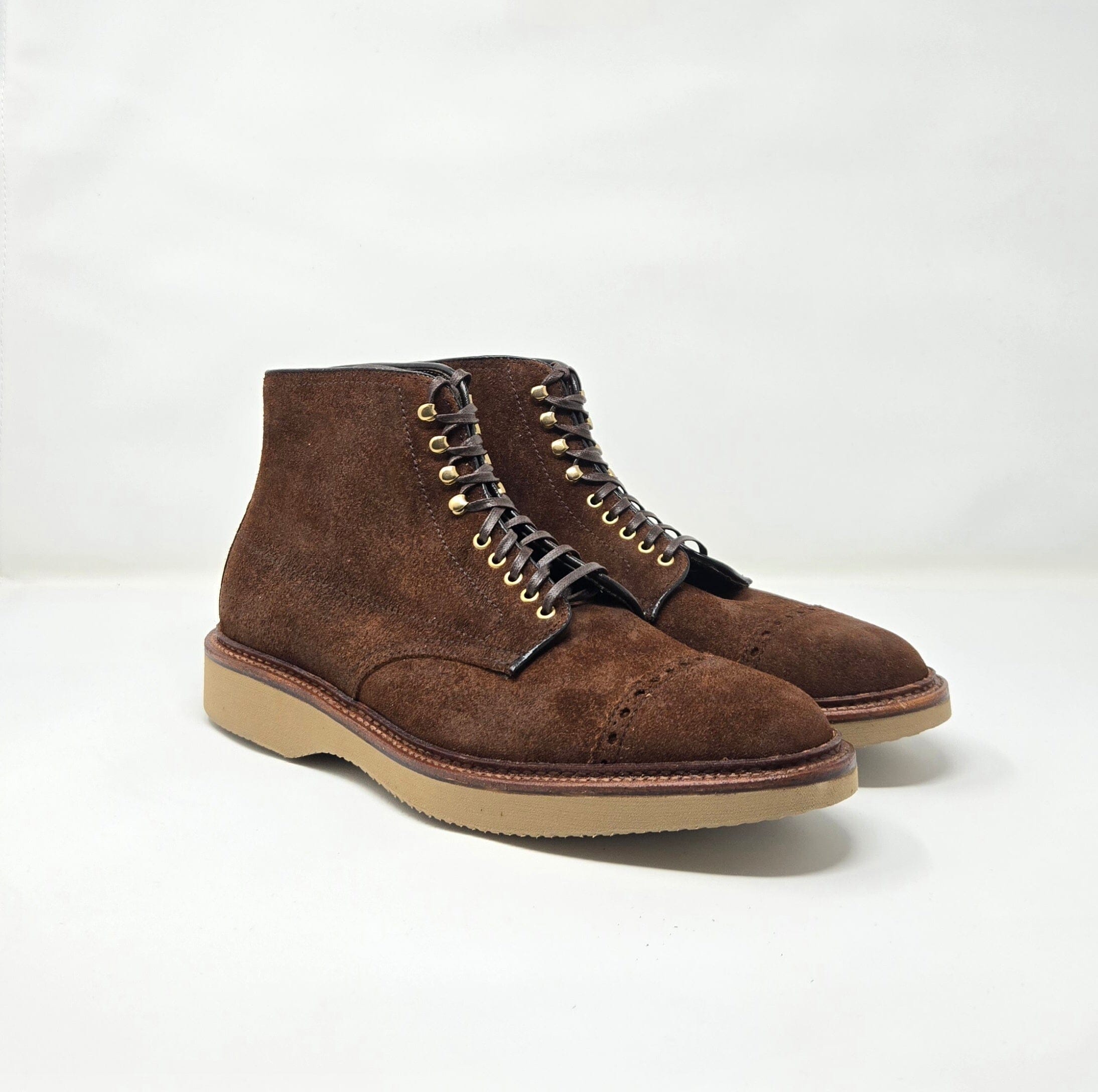 Alden X City Workshop D2681H Tobacco Reverse Oiled Chamois Cap Toe