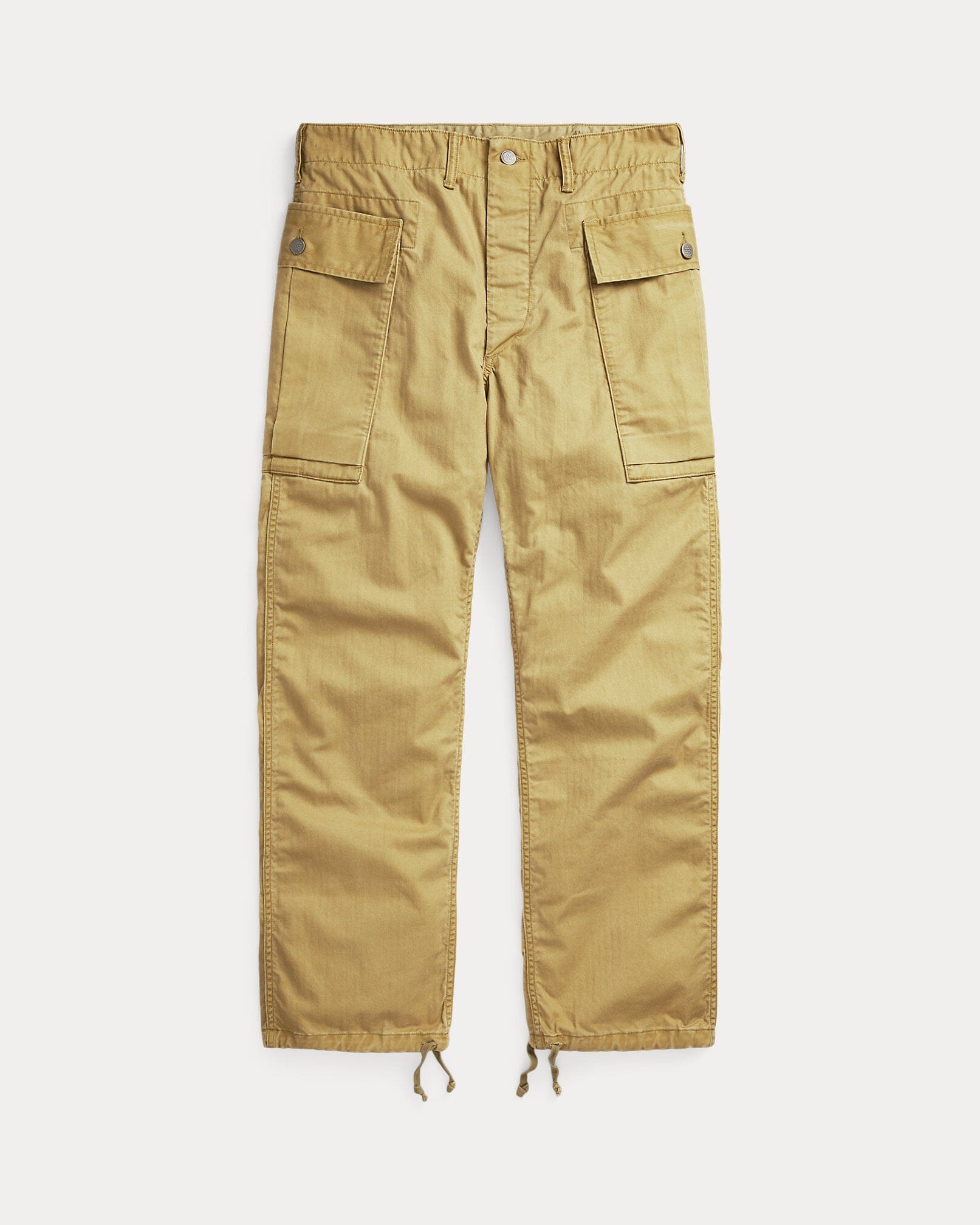 DOBBYSTRIPE HERRINGBONE WIDE CARGOPANTS Fluid Pull On Wide Leg