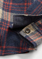 Double RL - Plaid Wool-Blend Workshirt Sweater - Red Blue Multi - City Workshop Men's Supply Co.