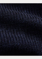 Double RL - Striped-Trim Cotton-Wool Cardigan - Dark Indigo Multi - City Workshop Men's Supply Co.