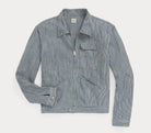 Double RL - Striped Cotton-Linen Jacket - Indigo - City Workshop Men's Supply Co.