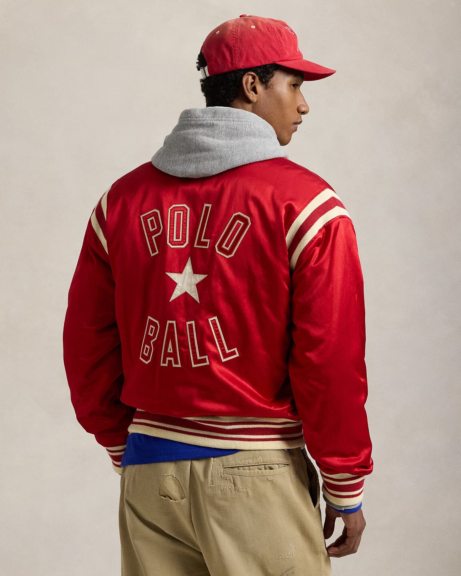 【Polo Ralph Lauren】テロン IV White Red / FLLOCA1W05 Polo Ralph Lauren Logo striped polo shirt in white and red