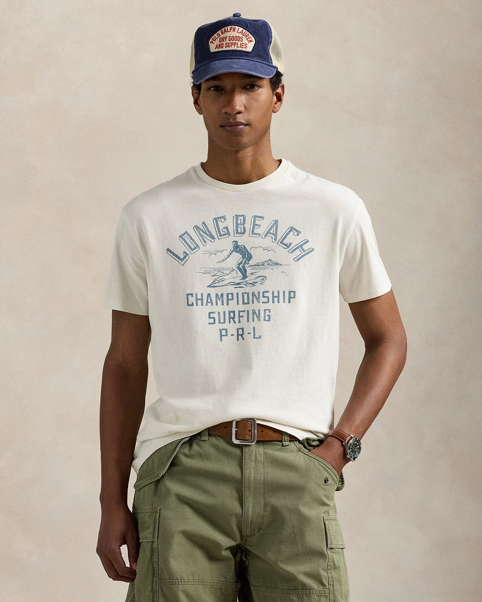 Polo Ralph Lauren - Classic Fit Jersey Graphic T-Shirt - Nevis