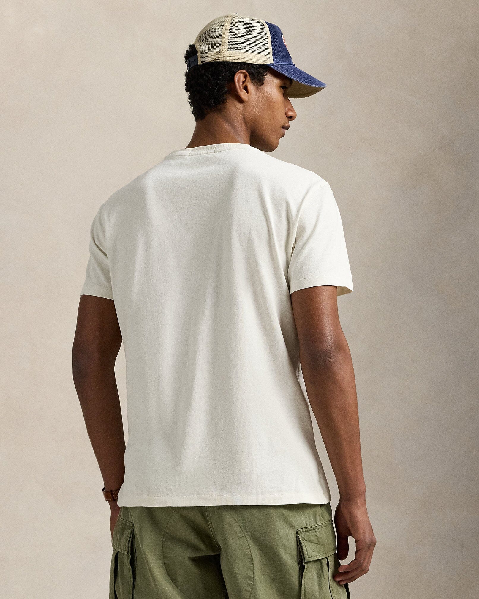 ★POLO RALPH LAUREN★ Classic fit jersey graphic t-shirt whi Classic Fit Jersey Graphic T-Shirt