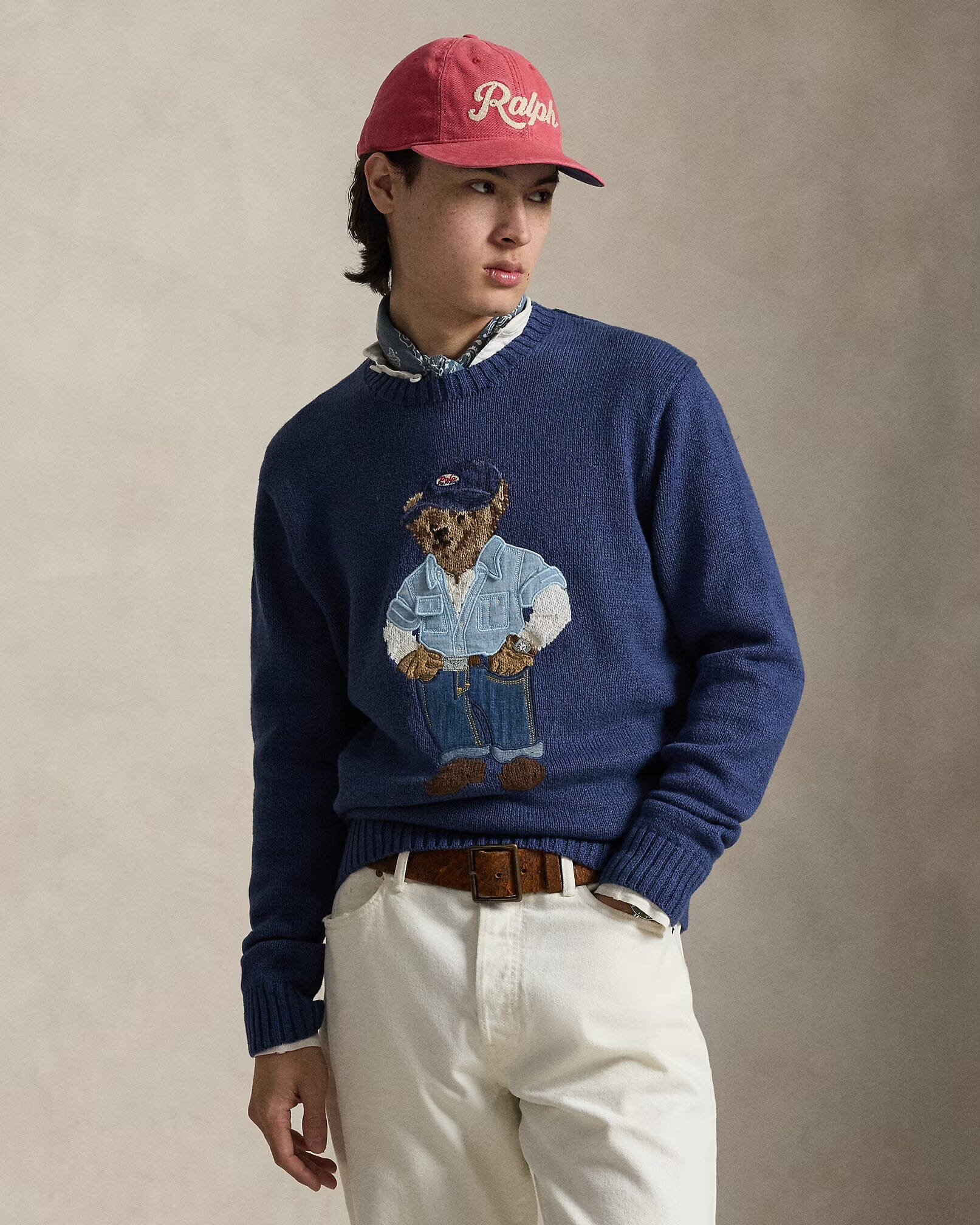 POLO BY RALPH LAUREN LINEN COTTON KNIT ニット/セーター トップス