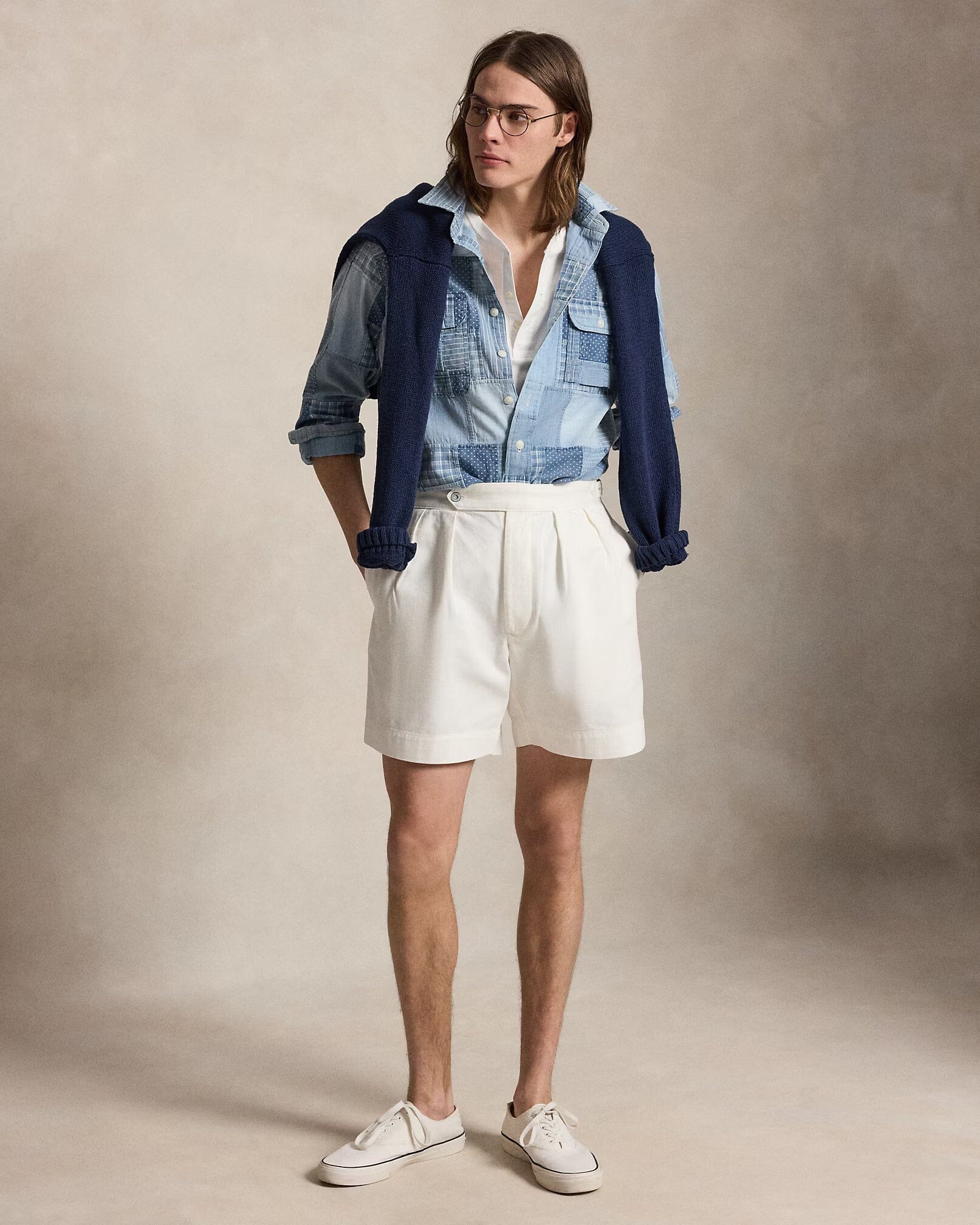 Polo Ralph Lauren - Classic Fit Patchwork Workshirt - Indigo