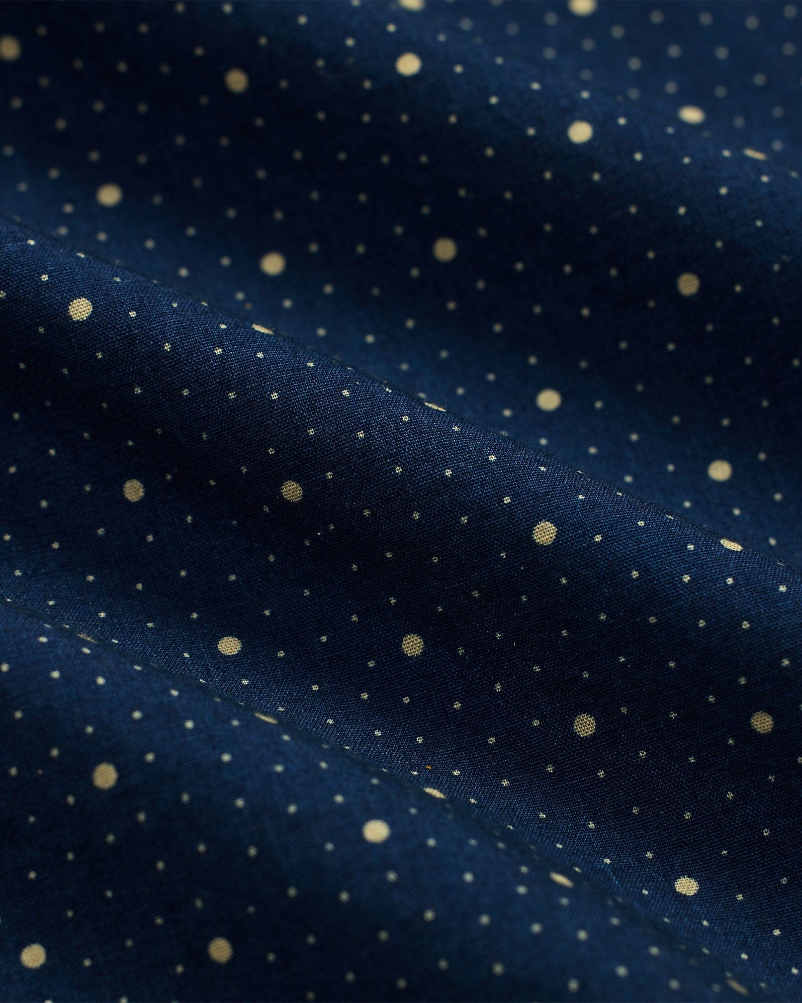 Double RL - Dot-Print Indigo Workshirt - Indigo – City