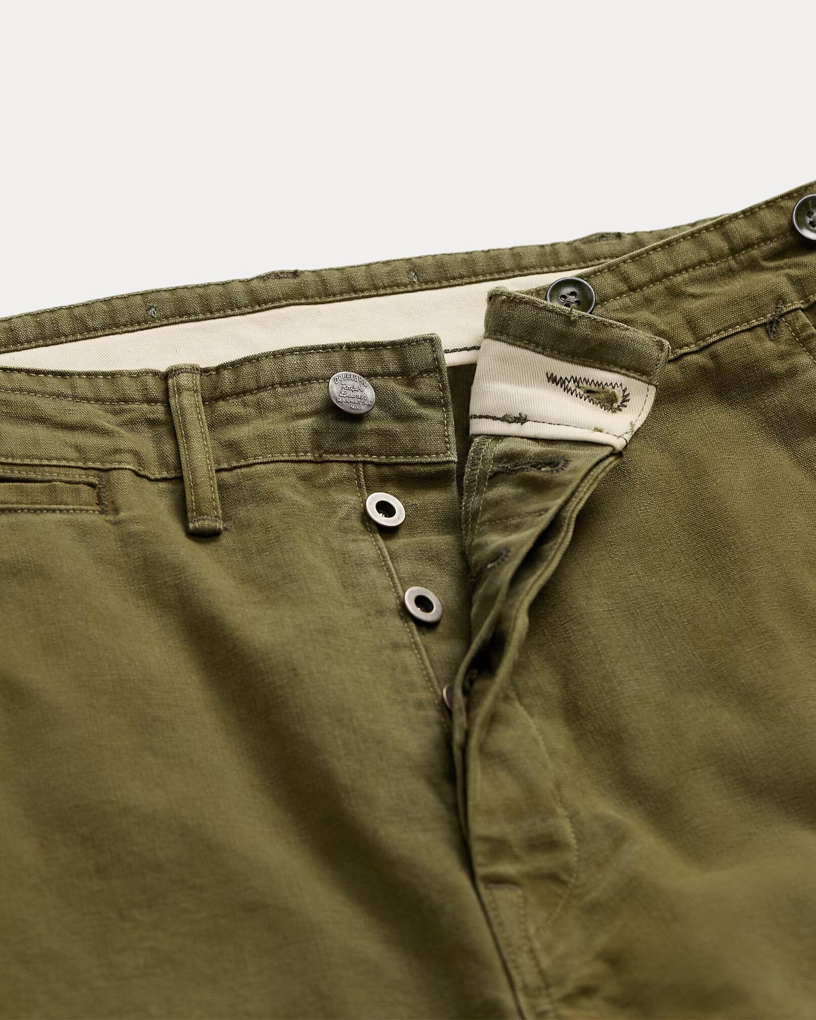 Double RL - Engineer Fit Canvas Pant - Olive – City Workshop Men's