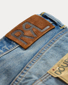 Double RL - Vintage 5-Pocket Midlands Selvedge Jean - Midlands Wash - City Workshop Men's Supply Co.