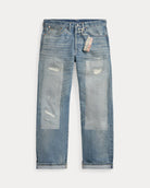 Double RL - Vintage 5-Pocket Midlands Selvedge Jean - Midlands Wash - City Workshop Men's Supply Co.