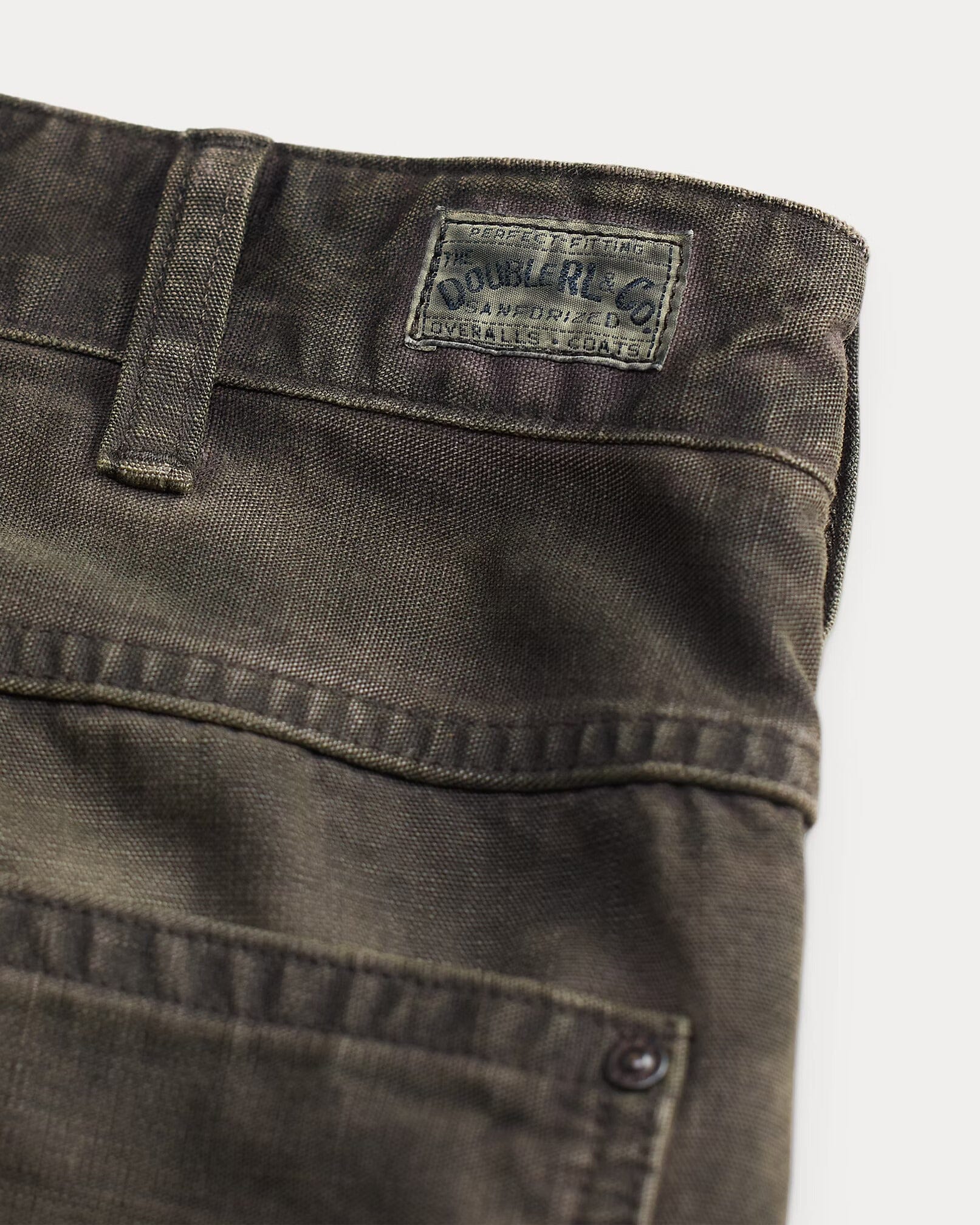 Double RL - Engineer Fit Canvas Carpenter Pant - Black – City