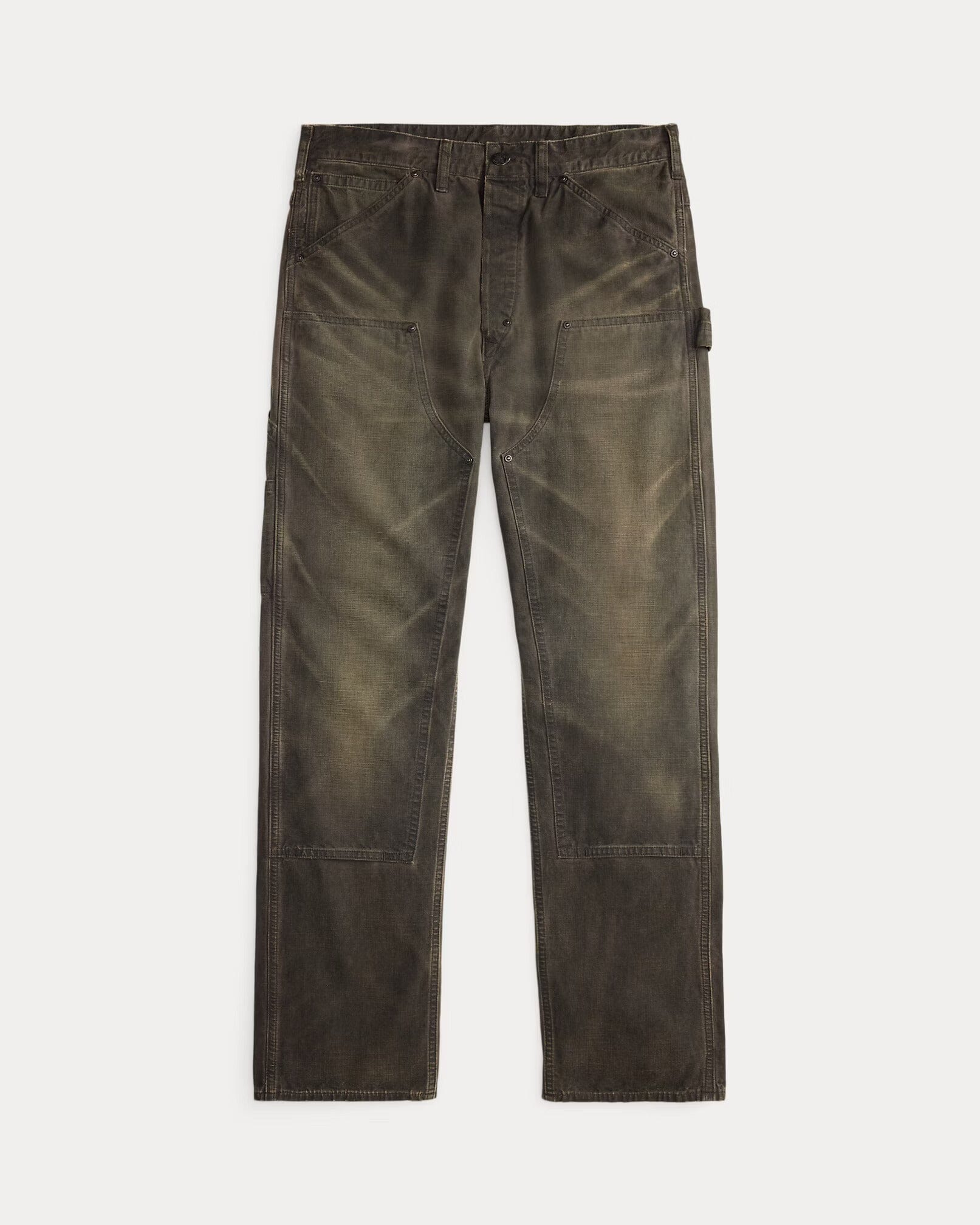 Double RL - Engineer Fit Canvas Carpenter Pant - Black – City