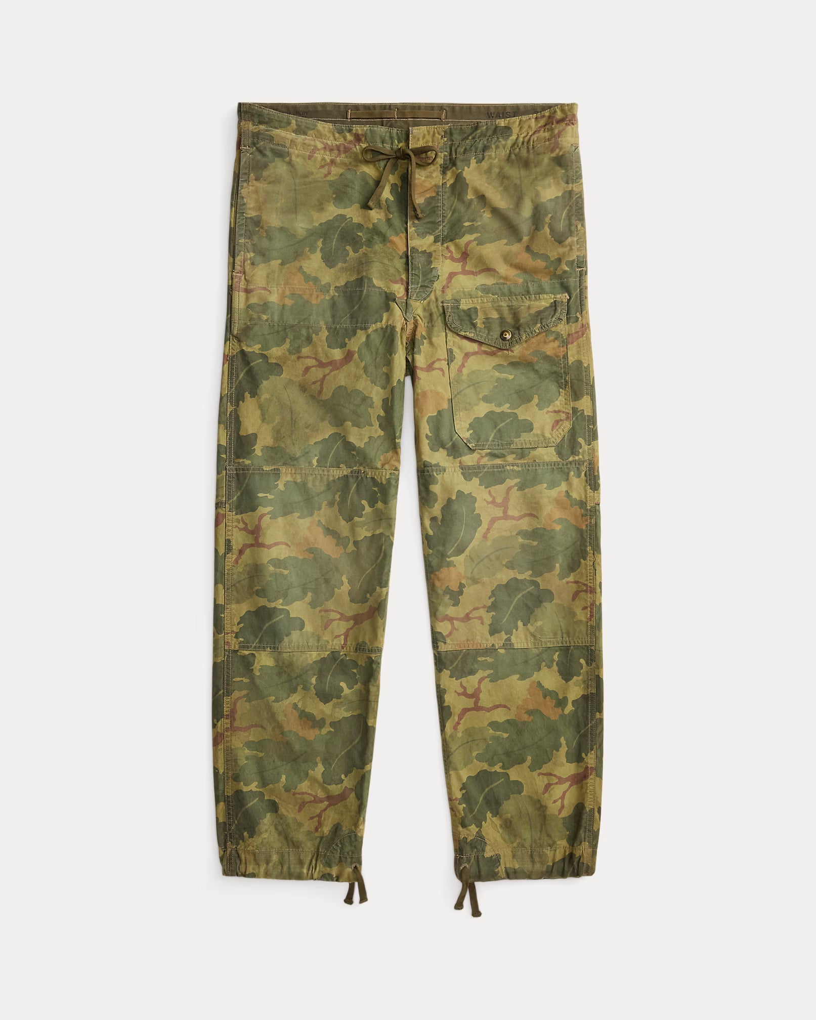 Double RL - Ranger Camo Poplin Cargo Pant - Olive Leaf Camo - City Workshop Men's Supply Co.