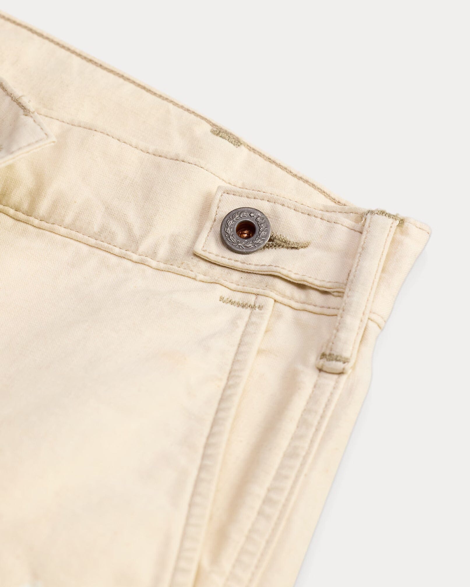 Double RL - Engineer Fit Canvas Carpenter Pant - Seeded Natural