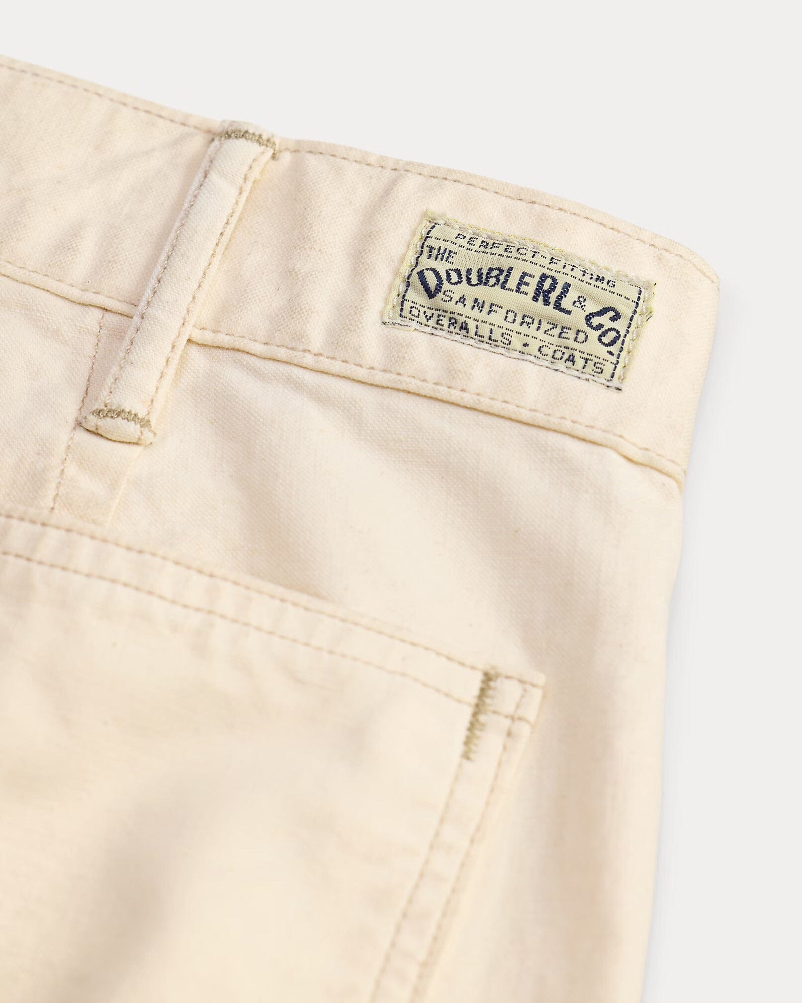 Double RL - Engineer Fit Canvas Carpenter Pant - Seeded Natural