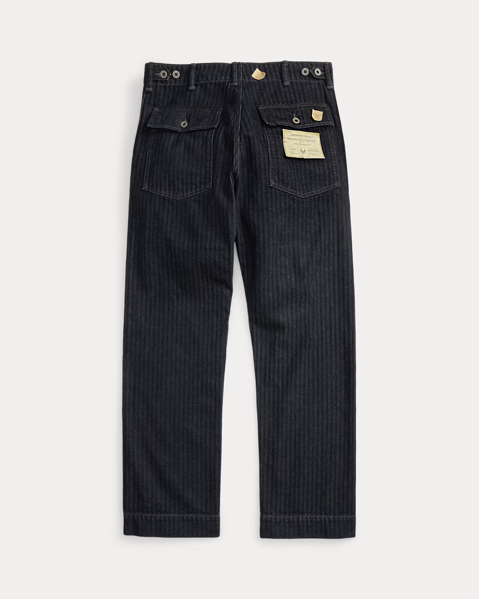 Double RL - Limited-Edition Indigo Herringbone Pant - City Workshop Men's Supply Co.