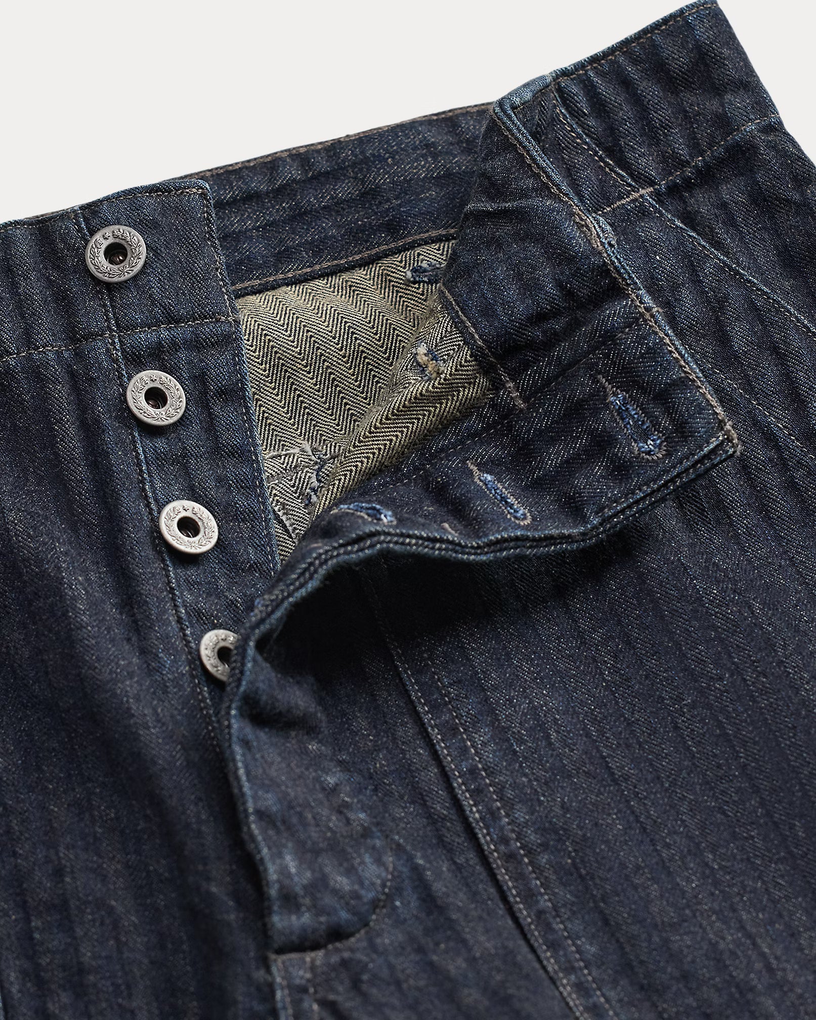Double RL - Limited-Edition Indigo Herringbone Pant - City Workshop Men's Supply Co.