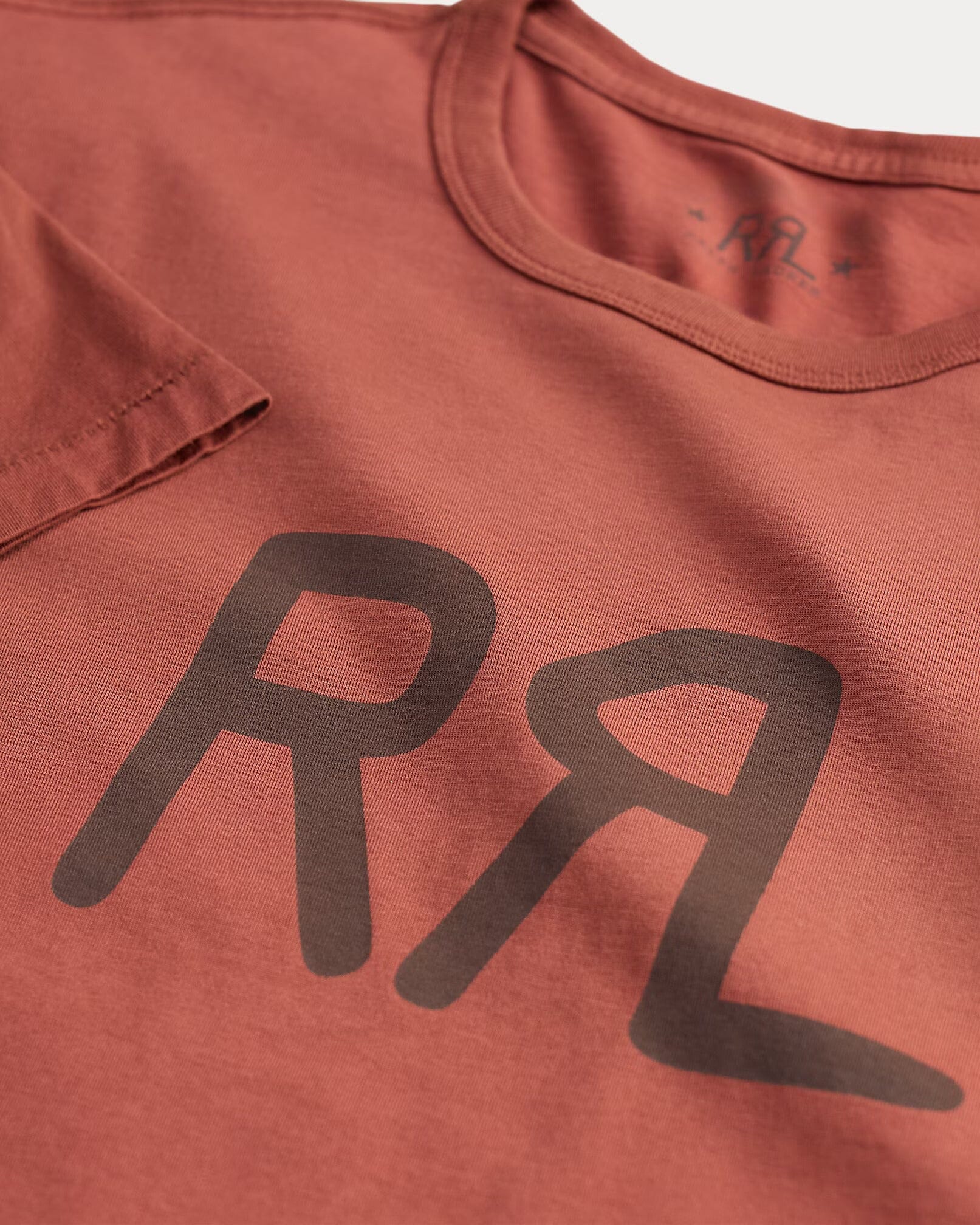 Double RL - RRL Ranch Logo T-Shirt - Red Snapper – City Workshop