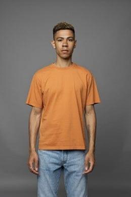 C.O.F. Studio - Crewneck Tee Orange - City Workshop Men's Supply Co.