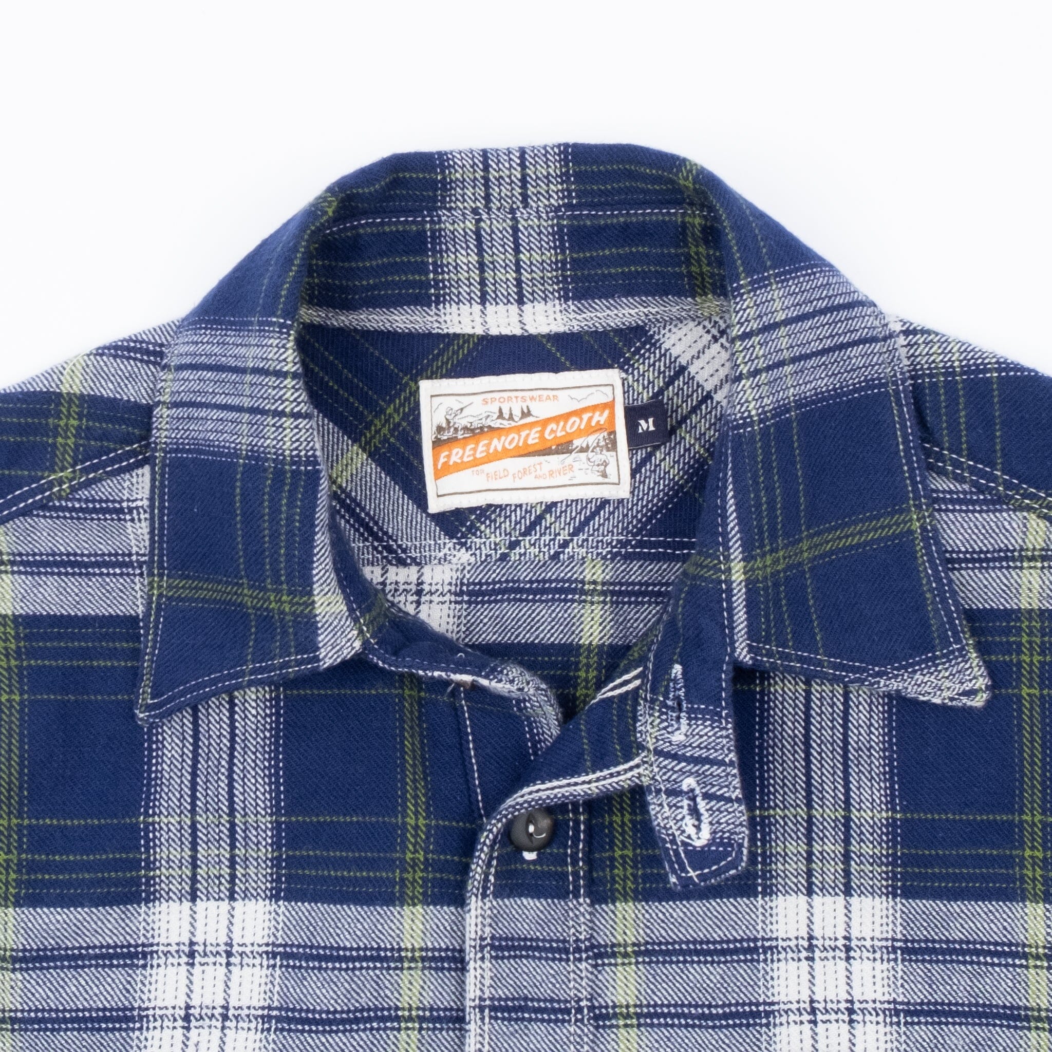 Freenote Cloth - Currant Blue Wing Plaid - City Workshop Men's Supply Co.