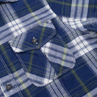 Freenote Cloth - Currant Blue Wing Plaid - City Workshop Men's Supply Co.