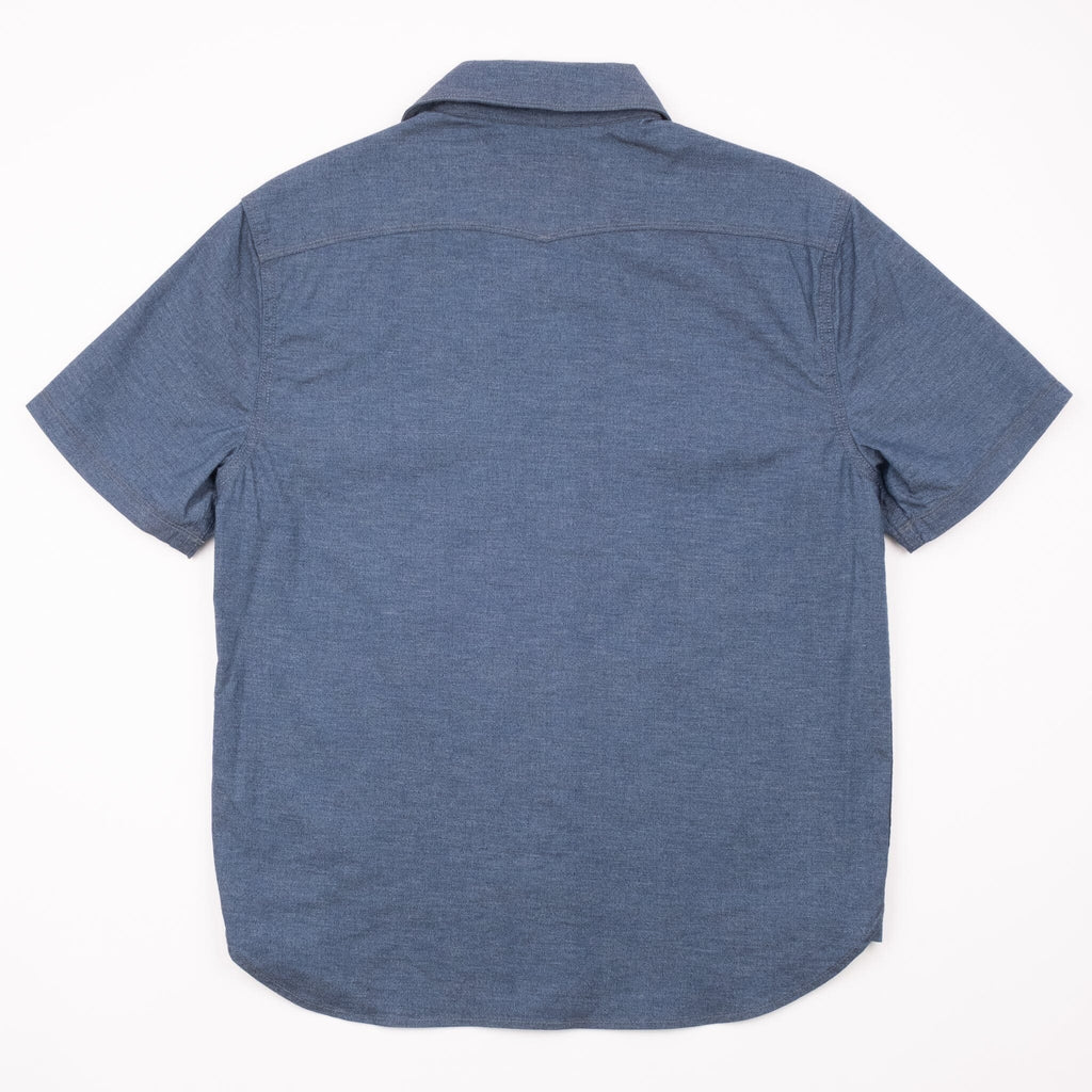 Freenote Cloth - Scout Short Sleeve Chambray - City Workshop Men's Supply Co.