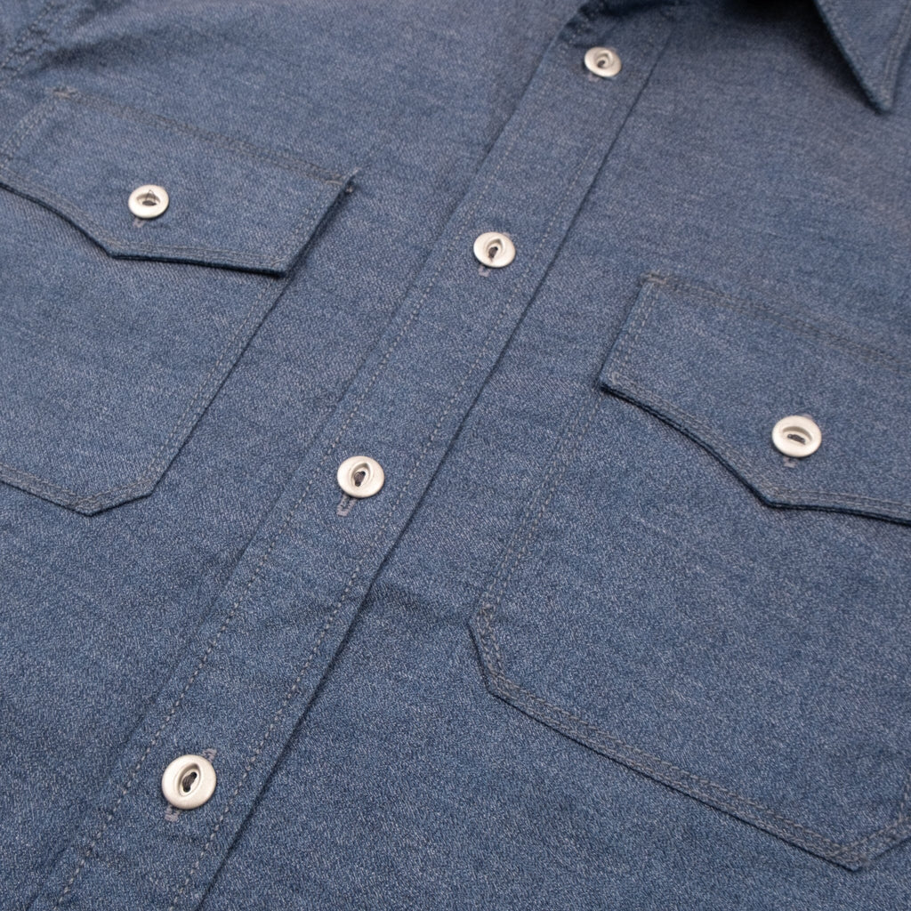 Freenote Cloth - Scout Short Sleeve Chambray