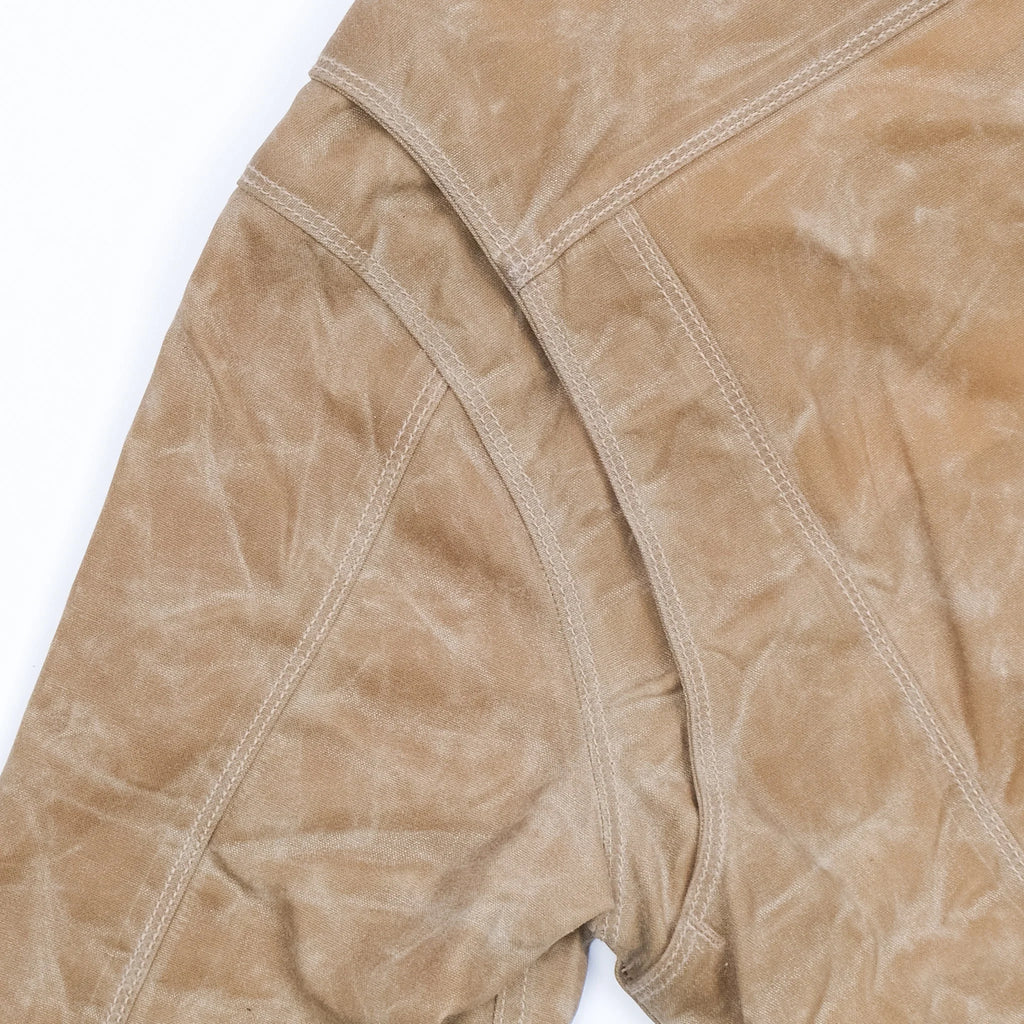 Freenote Cloth - Riders Jacket Waxed Canvas Tumbleweed Red Interior