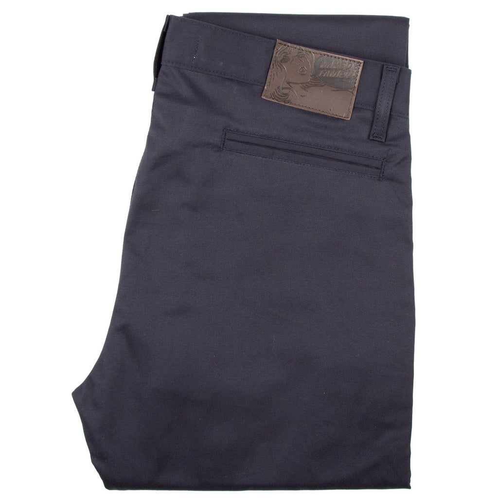 Naked & Famous - Slim Chino - Navy Stretch Twill
