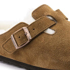 Birkenstock - Boston Shearling Suede Leather - Mink - City Workshop Men's Supply Co.