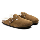 Birkenstock - Boston Shearling Suede Leather - Mink - City Workshop Men's Supply Co.